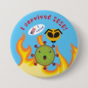 Schaltfläche "2020 überlebt" button