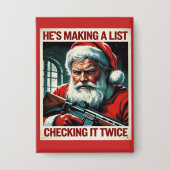 Schaltfläche "2. Änderung" | Rechte für Weihnachts Button (Vorderseite)