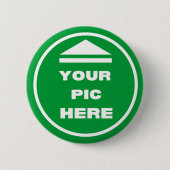 Schaltfläche 2¼ Zoll - Bild hinzufügen Button (Vorderseite)