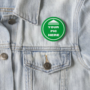 Schaltfläche 2¼ Zoll - Bild hinzufügen Button