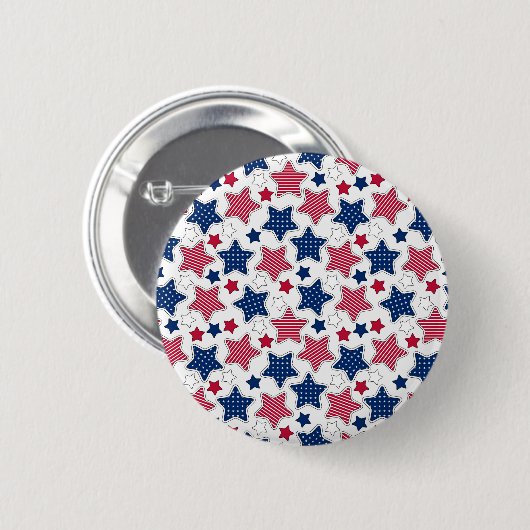 Schaltfläche 4. Juli Button (Vorne & Hinten)