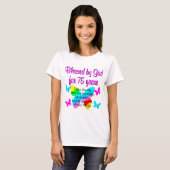 SCHALTFLÄCHE 75. GEBURTSTAG T-Shirt (Vorne ganz)