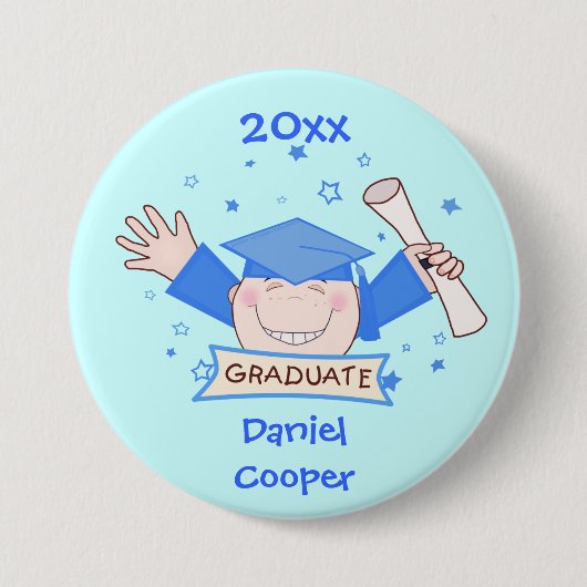 Schaltfläche "Abschluss im benutzerdefinierten Kin Button (Vorderseite)