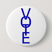 Schaltfläche "Abstimmung" Button (Vorderseite)