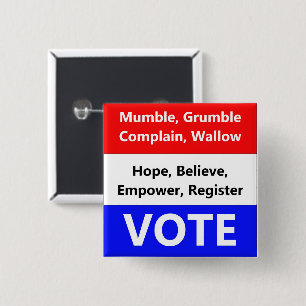 Schaltfläche "Abstimmung" Button
