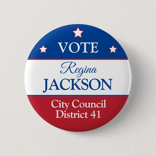 Schaltfläche "Abstimmung" Button (Vorderseite)