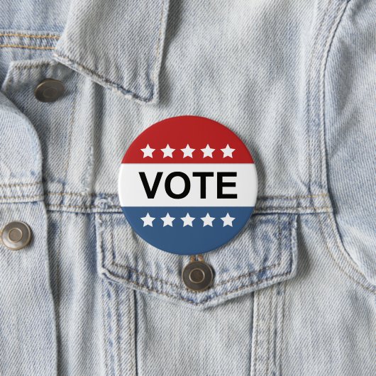 Schaltfläche "ABSTIMMUNG" - Red White & Blue Class Button (Beispiel)