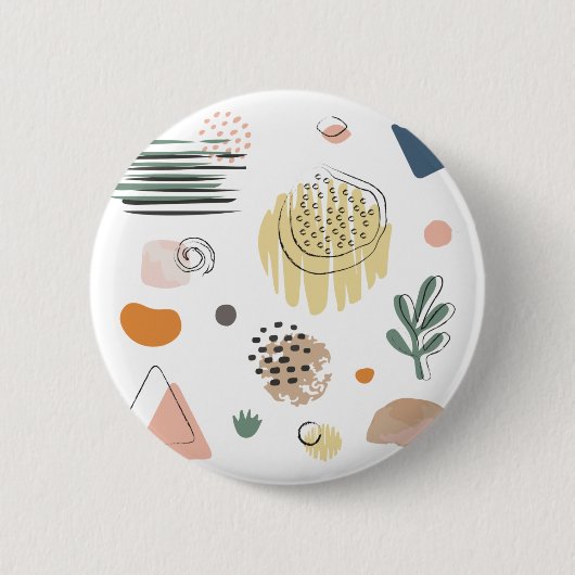 Schaltfläche Abstrack Urban Pattern Button (Vorderseite)