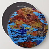 Schaltfläche "Abstrakte Herbststraßen" Button (Vorne & Hinten)