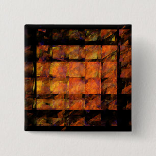 Schaltfläche "Abstrakte Kunst der Wand" (Quadrat) Button