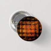Schaltfläche "Abstrakte Kunst der Wand" (rund) Button (Vorne & Hinten)