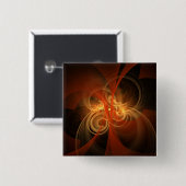 Schaltfläche "Abstrakte Kunst" des Morning Magic ( Button (Vorne & Hinten)