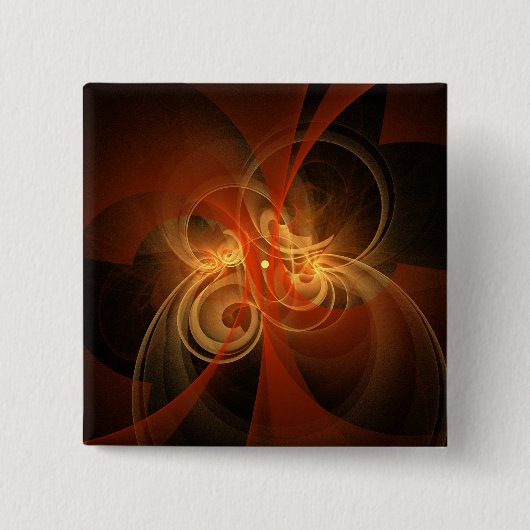 Schaltfläche "Abstrakte Kunst" des Morning Magic ( Button (Vorderseite)