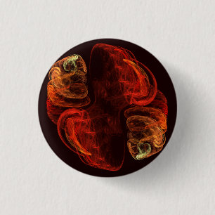 Schaltfläche Abstrakte Metamorphose (rund) Button