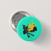 Schaltfläche "abstrakte Musikhinweise" Button (Vorne & Hinten)