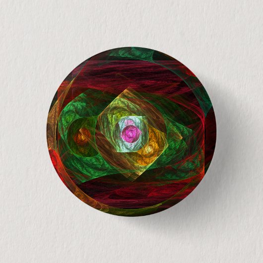 Schaltfläche "Abstrakte Verbindungen" (rund) Button (Vorderseite)