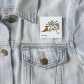 Schaltfläche "abstrakter Igel" Button (Beispiel)