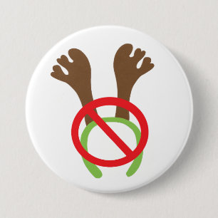 Schaltfläche / Abzeichen - lustiges Weihnachtsthe Button
