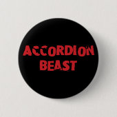 Schaltfläche "Accordion Beast" Button (Vorderseite)