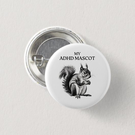 Schaltfläche ADHD-Spaß Button (Vorne & Hinten)