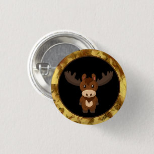 Schaltfläche "Adortable Moose Art" Button