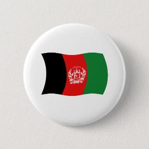 Schaltfläche Afghanistan Flag Button