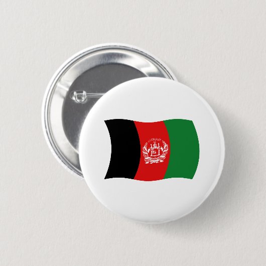 Schaltfläche Afghanistan Flag Button (Vorne & Hinten)