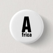 Schaltfläche Afrika Button (Vorderseite)