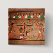 Schaltfläche "Ägypten-Hieroglyphen" Button (Vorderseite)