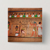 Schaltfläche "Ägypten-Hieroglyphen" Button (Vorderseite)