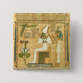 Schaltfläche "Ägypten-Hieroglyphen" Button (Vorderseite)