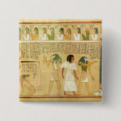 Schaltfläche "Ägypten-Hieroglyphen" Button (Vorderseite)