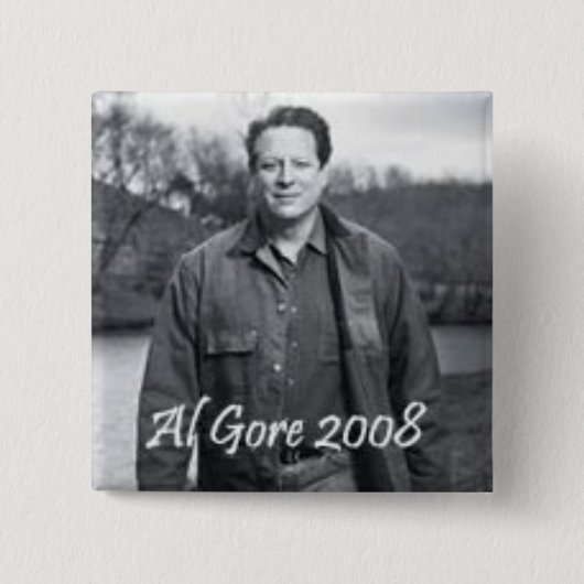 Schaltfläche Al Gore 2008 Button (Vorderseite)