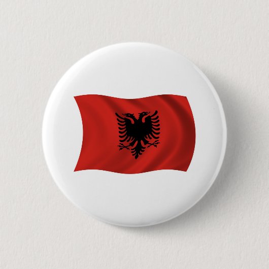Schaltfläche "Albanien" Button (Vorderseite)