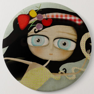 Schaltfläche Alice im Wunderland Button