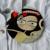 Schaltfläche Alice im Wunderland Button (Beispiel)