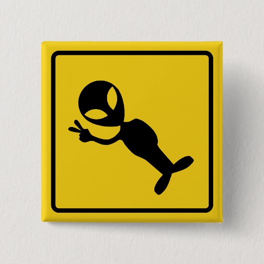 Schaltfläche "Alien Warning" Button (Vorderseite)