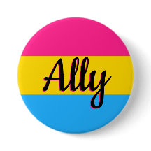 Schaltfläche "Alliierte Pansexual Pride"