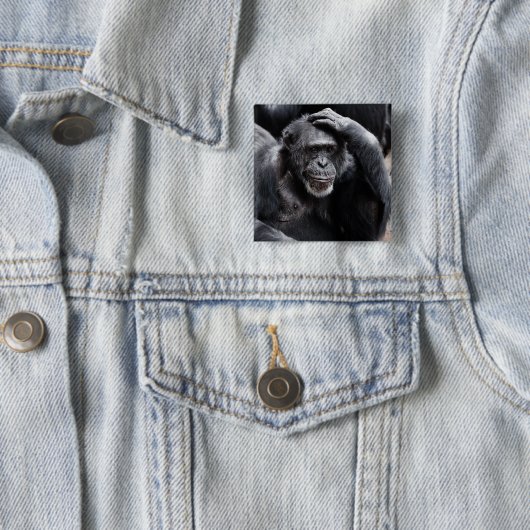 Schaltfläche "Alter Schimpanse" Button (Beispiel)