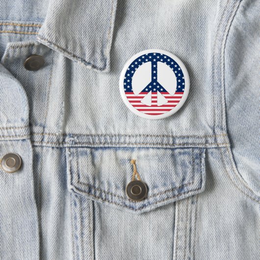 Schaltfläche "American Peace Sign" Button (Beispiel)
