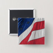 Schaltfläche "Amerikanische Flagge" Button (Vorne & Hinten)