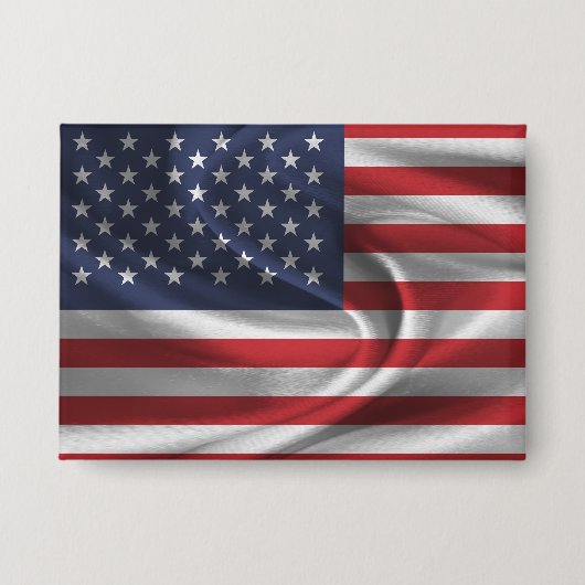 Schaltfläche "Amerikanische Flagge" Button (Vorderseite)