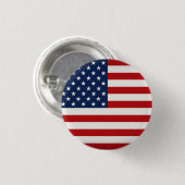 Schaltfläche "Amerikanische Flagge" Button (Vorne & Hinten)