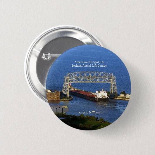 Schaltfläche "Amerikanische Integrität in Duluth" Button (Vorne & Hinten)