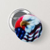 Schaltfläche "Amerikanischer Adler" Button (Vorne & Hinten)