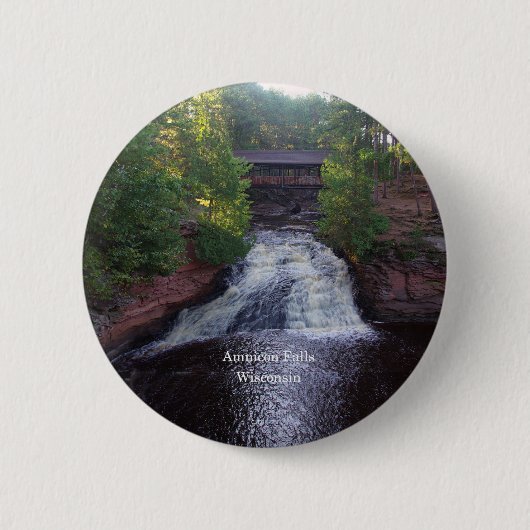 Schaltfläche Amnicon Falls Button (Vorderseite)