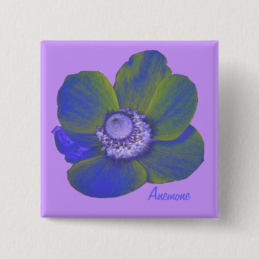 Schaltfläche "Anpassbare farbenfrohe Fantasie" Button (Vorderseite)
