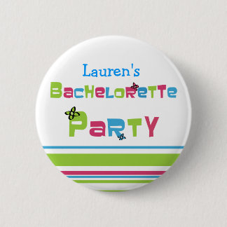 Schaltfläche "Anpassbarer Junggeselinnen-Abschied" Button
