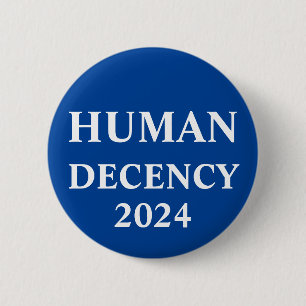 Schaltfläche "Anstand des Menschen" Button