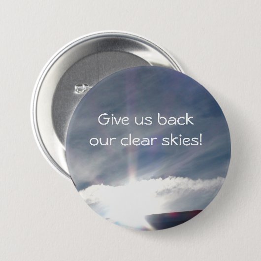 Schaltfläche "Anti Chem Trail" Button (Vorne & Hinten)